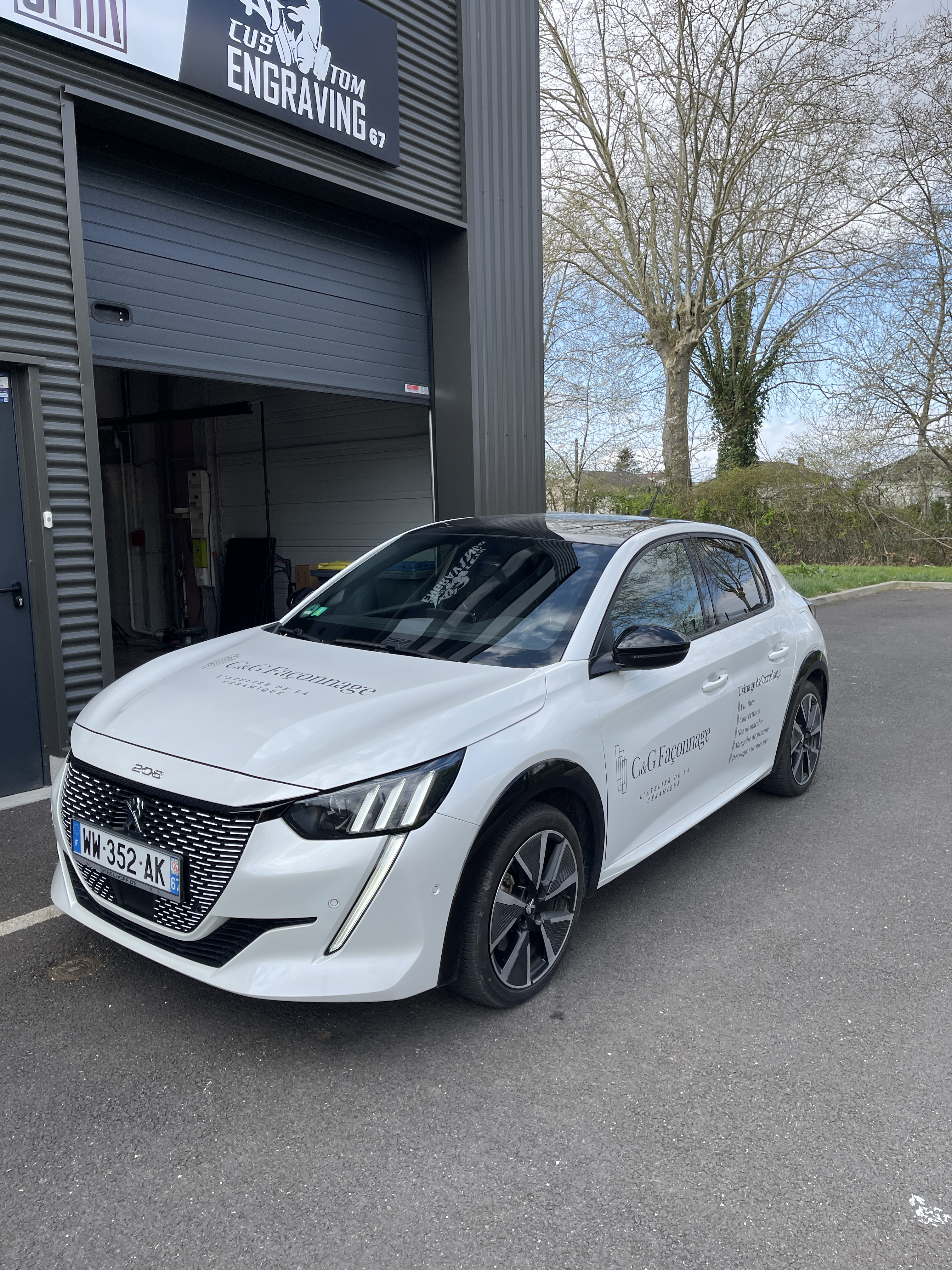 Marquage véhicule publicitaire